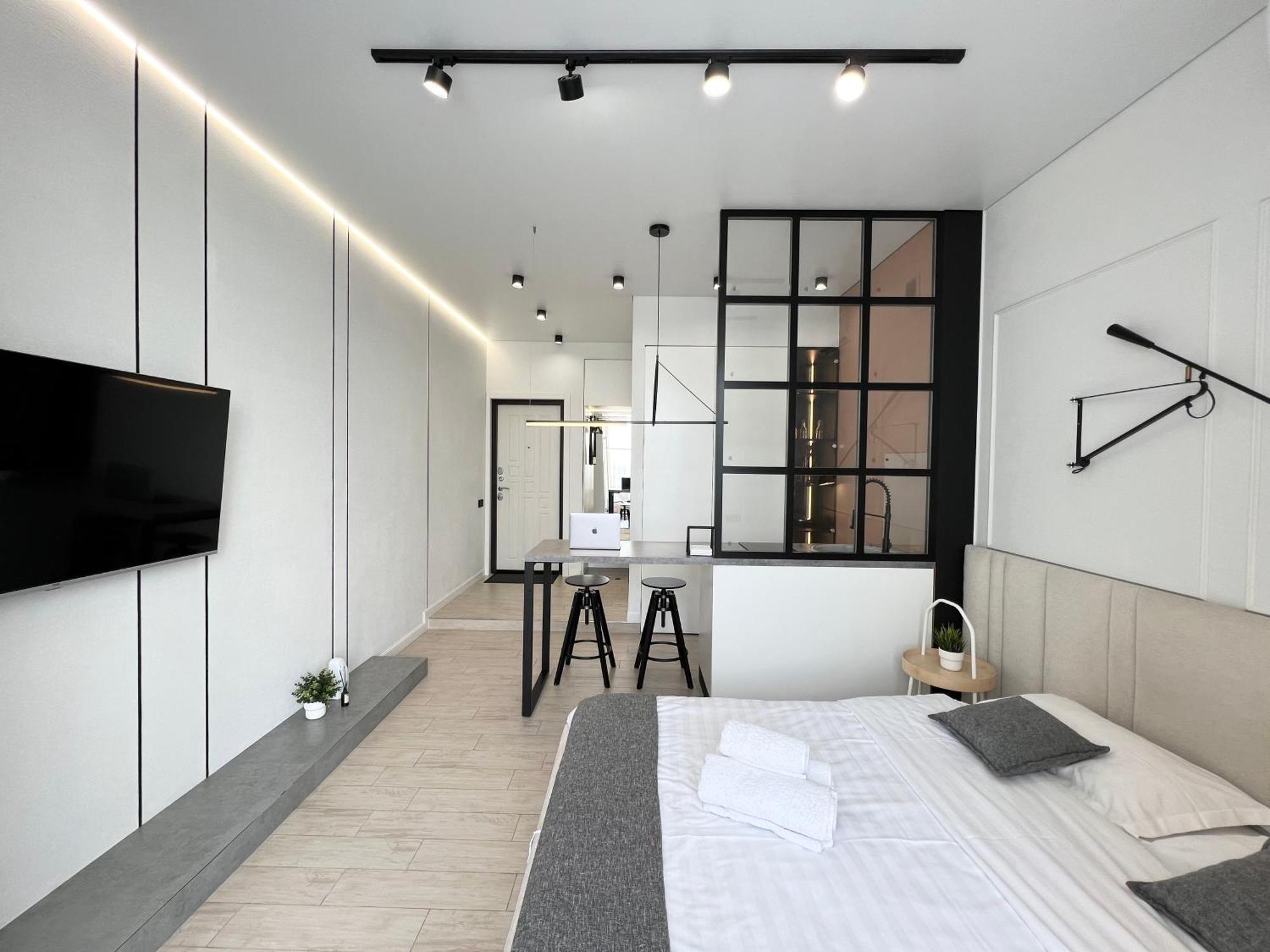 Квартира Smart В Новом Доме Pavlodar Dış mekan fotoğraf